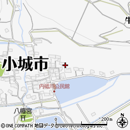 佐賀県小城市牛津町上砥川1946-1周辺の地図