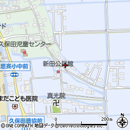 佐賀県佐賀市久保田町大字新田1047周辺の地図