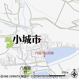 佐賀県小城市牛津町上砥川1895周辺の地図