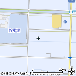 福岡県久留米市城島町江上本周辺の地図