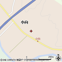 高知県高岡郡四万十町小向155周辺の地図