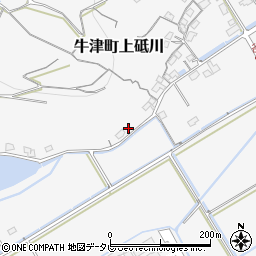 佐賀県小城市牛津町上砥川2061周辺の地図