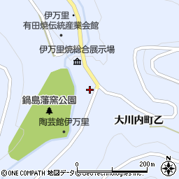 佐賀県伊万里市大川内町乙1823-2周辺の地図