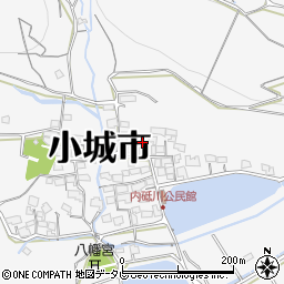 佐賀県小城市牛津町上砥川1893周辺の地図