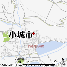 佐賀県小城市牛津町上砥川1892周辺の地図