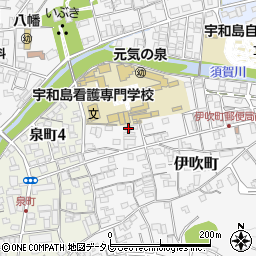 愛媛県宇和島市伊吹町584周辺の地図