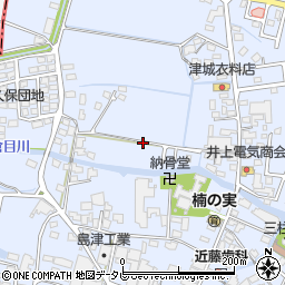 福岡県筑後市西牟田1913周辺の地図