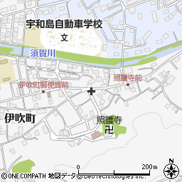 愛媛県宇和島市伊吹町347周辺の地図