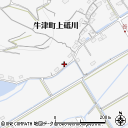 佐賀県小城市牛津町上砥川2067-1周辺の地図