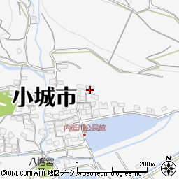 佐賀県小城市牛津町上砥川1949周辺の地図