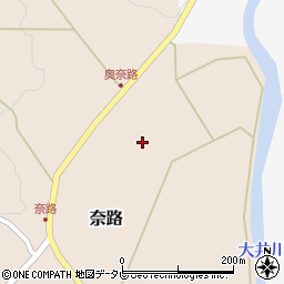高知県高岡郡四万十町奈路588周辺の地図
