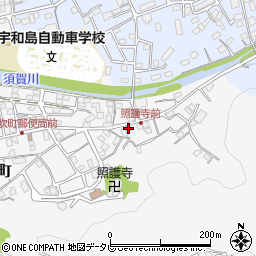 愛媛県宇和島市伊吹町389周辺の地図