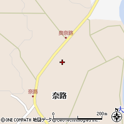 高知県高岡郡四万十町奈路593周辺の地図