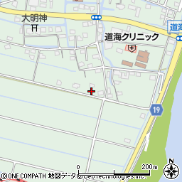 福岡県大川市道海島777周辺の地図