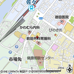 長崎県北松浦郡佐々町市場免14-1周辺の地図