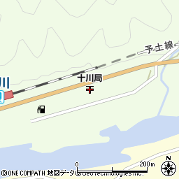 十川郵便局 ＡＴＭ周辺の地図