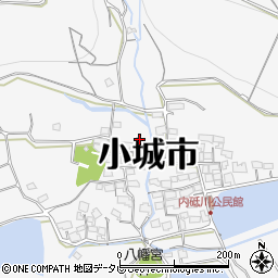 佐賀県小城市牛津町上砥川3952周辺の地図