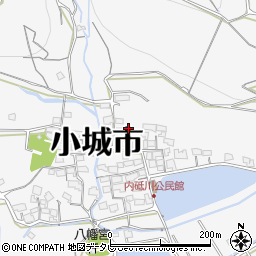 佐賀県小城市牛津町上砥川1894周辺の地図