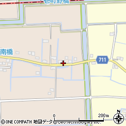 福岡県三潴郡大木町前牟田73周辺の地図