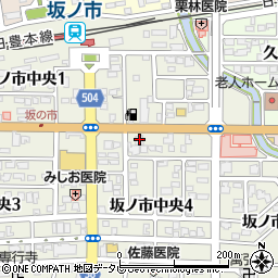大分みらい信用金庫坂ノ市支店周辺の地図