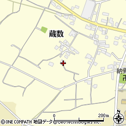 福岡県筑後市蔵数923周辺の地図