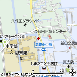 佐賀県佐賀市久保田町大字新田1122周辺の地図