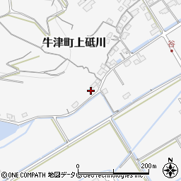 佐賀県小城市牛津町上砥川2068周辺の地図