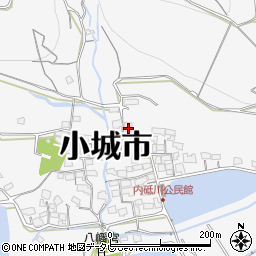 佐賀県小城市牛津町上砥川1905周辺の地図
