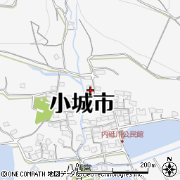 佐賀県小城市牛津町上砥川1906周辺の地図