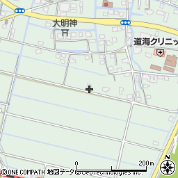 福岡県大川市道海島762周辺の地図