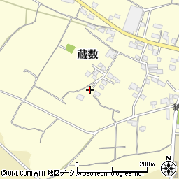 福岡県筑後市蔵数914-3周辺の地図