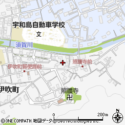 愛媛県宇和島市伊吹町337周辺の地図