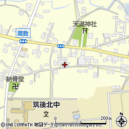 福岡県筑後市蔵数1044周辺の地図