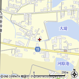 福岡県筑後市蔵数272-1周辺の地図