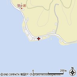 愛媛県宇和島市大浦2179周辺の地図