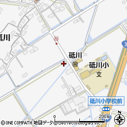 佐賀県小城市牛津町上砥川1576周辺の地図