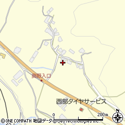 大分県玖珠郡九重町右田2065周辺の地図