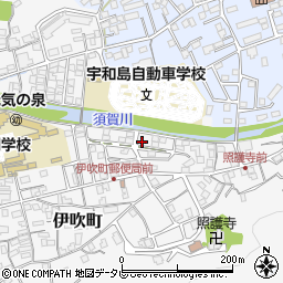 愛媛県宇和島市伊吹町380周辺の地図