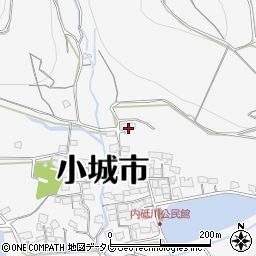 佐賀県小城市牛津町上砥川1921周辺の地図