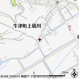 佐賀県小城市牛津町上砥川2075周辺の地図