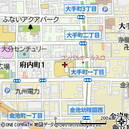 株式会社テイクファイブ　コンパルホール事務所周辺の地図