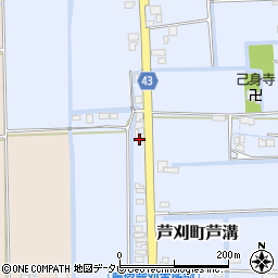 佐賀県小城市芦刈町芦溝964-2周辺の地図