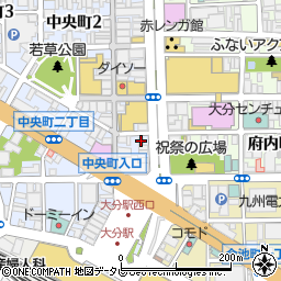 株式会社キャネット大分店周辺の地図