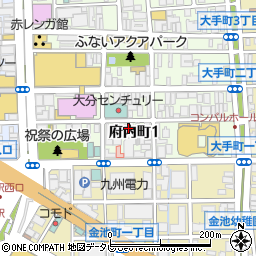 アート・ビジュアル・アカデミー大分店周辺の地図