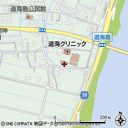 福岡県大川市道海島658周辺の地図
