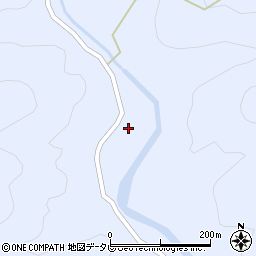 高知県高岡郡四万十町中神ノ川194周辺の地図
