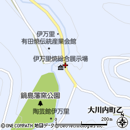 大川内山周辺の地図