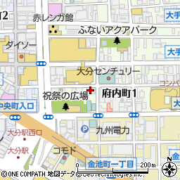 府内ハートフルクリニック周辺の地図