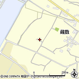 福岡県筑後市蔵数872周辺の地図