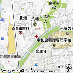 宇和島倉庫株式会社　第三倉庫周辺の地図